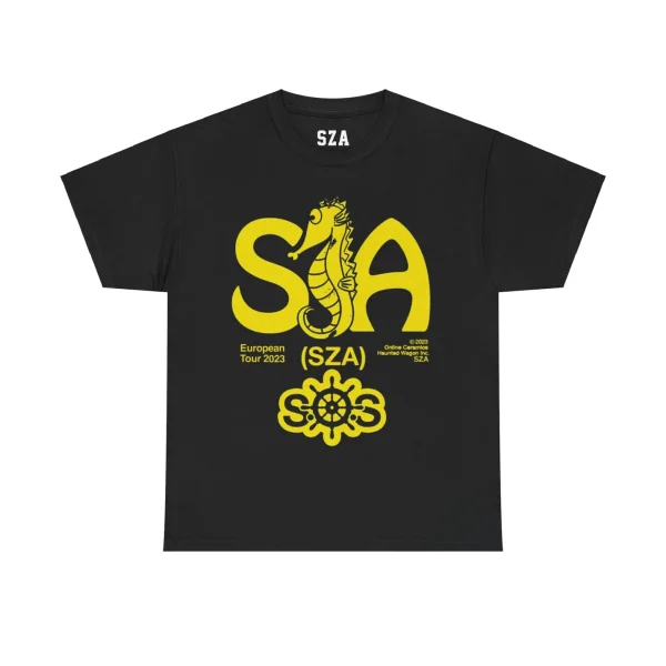 SZA T-shirt "Seahouse European Tour"