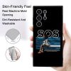 SZA SOS album inspired phone case for Samsung Galaxy S25 S24 S23 Ultra – soft frosted non-slip full cover