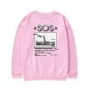 SZA SOS Tour Crew Neck Sweatshirt – Unisex Text Print Pullover for Fall Winter