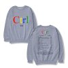 Retro SZA Ctrl album sweatshirt crewneck with minimalist text design – perfect gift for fans