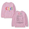 Retro SZA Ctrl album sweatshirt crewneck with minimalist text design – perfect gift for fans