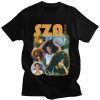 SZA Fan T-Shirt with CTRL and SOS Album Cover – Vintage Hip Hop Tee for Women