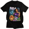 SZA Fan T-Shirt with CTRL and SOS Album Cover – Vintage Hip Hop Tee for Women