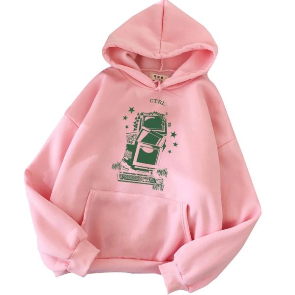 SZA Ctrl Hoodie – Official SZA Album Harajuku Long Sleeve Sweatshirt Unisex Gift